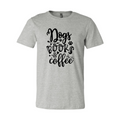 Dogs Books Coffee T-Shirt