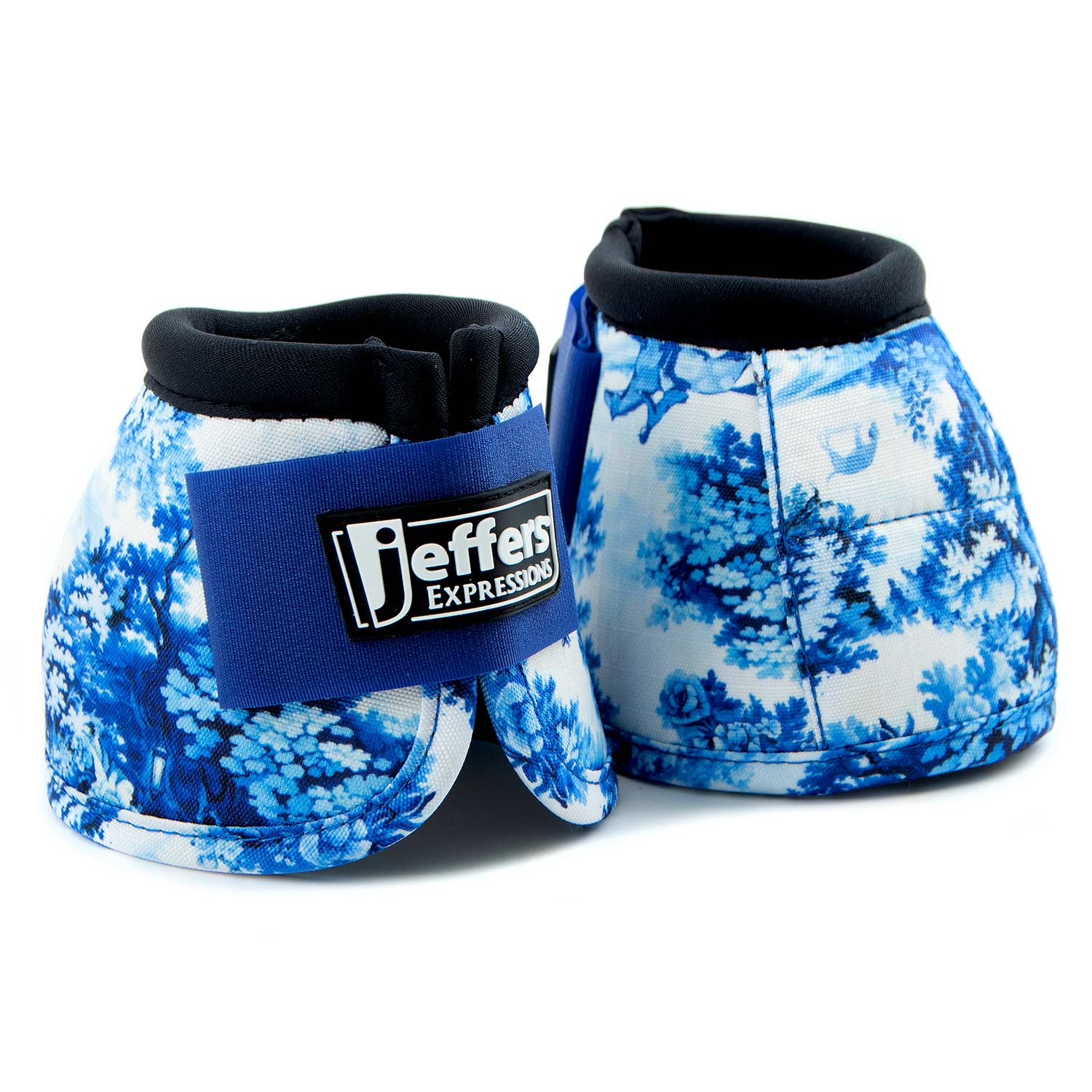 Jeffers Expression No-Turn Bell Boots for Horses, Pair