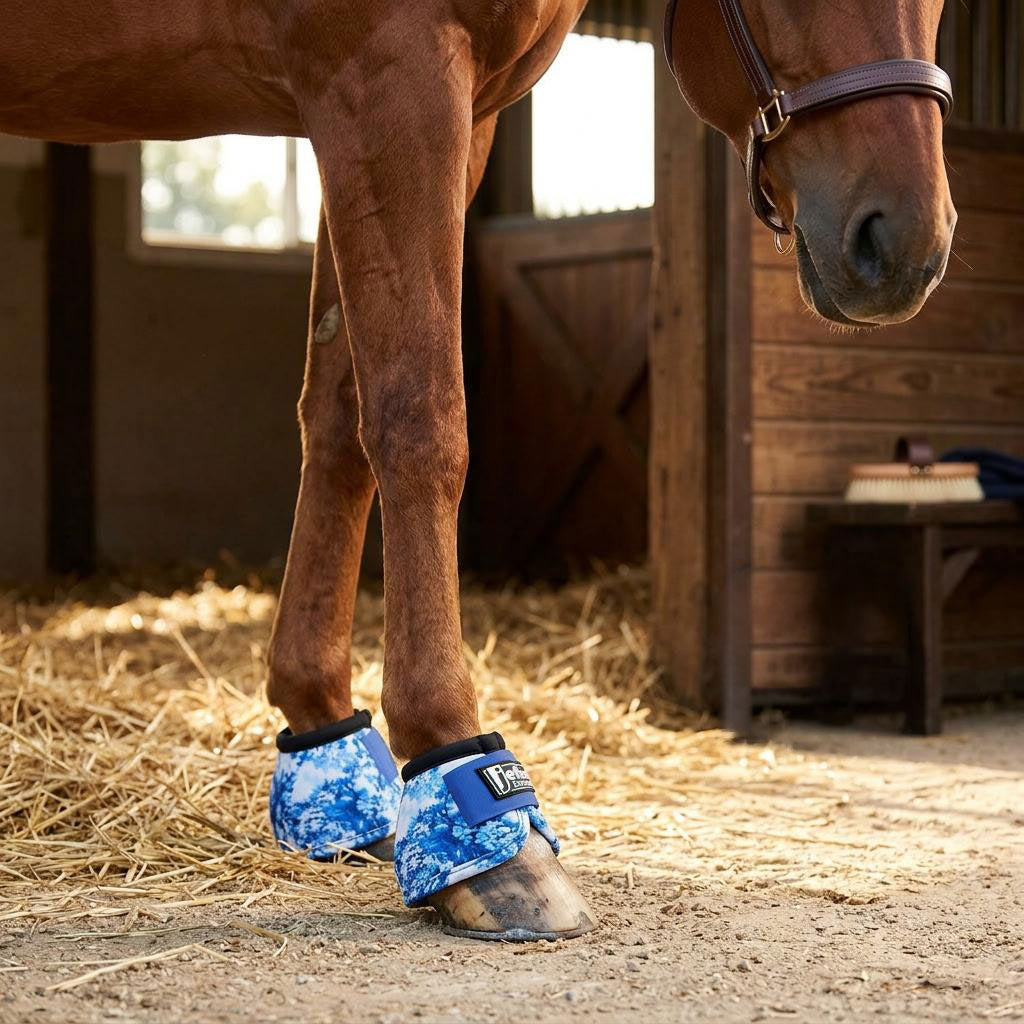 Jeffers Expression No-Turn Bell Boots for Horses, Pair
