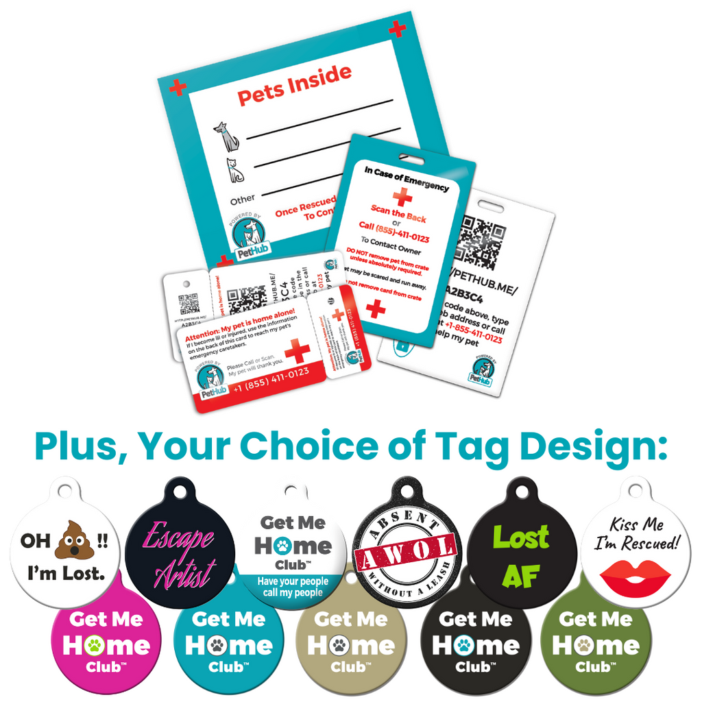 PetHub QR Pet ID Comprehensive ReadyKit – Complete Emergency Kit
