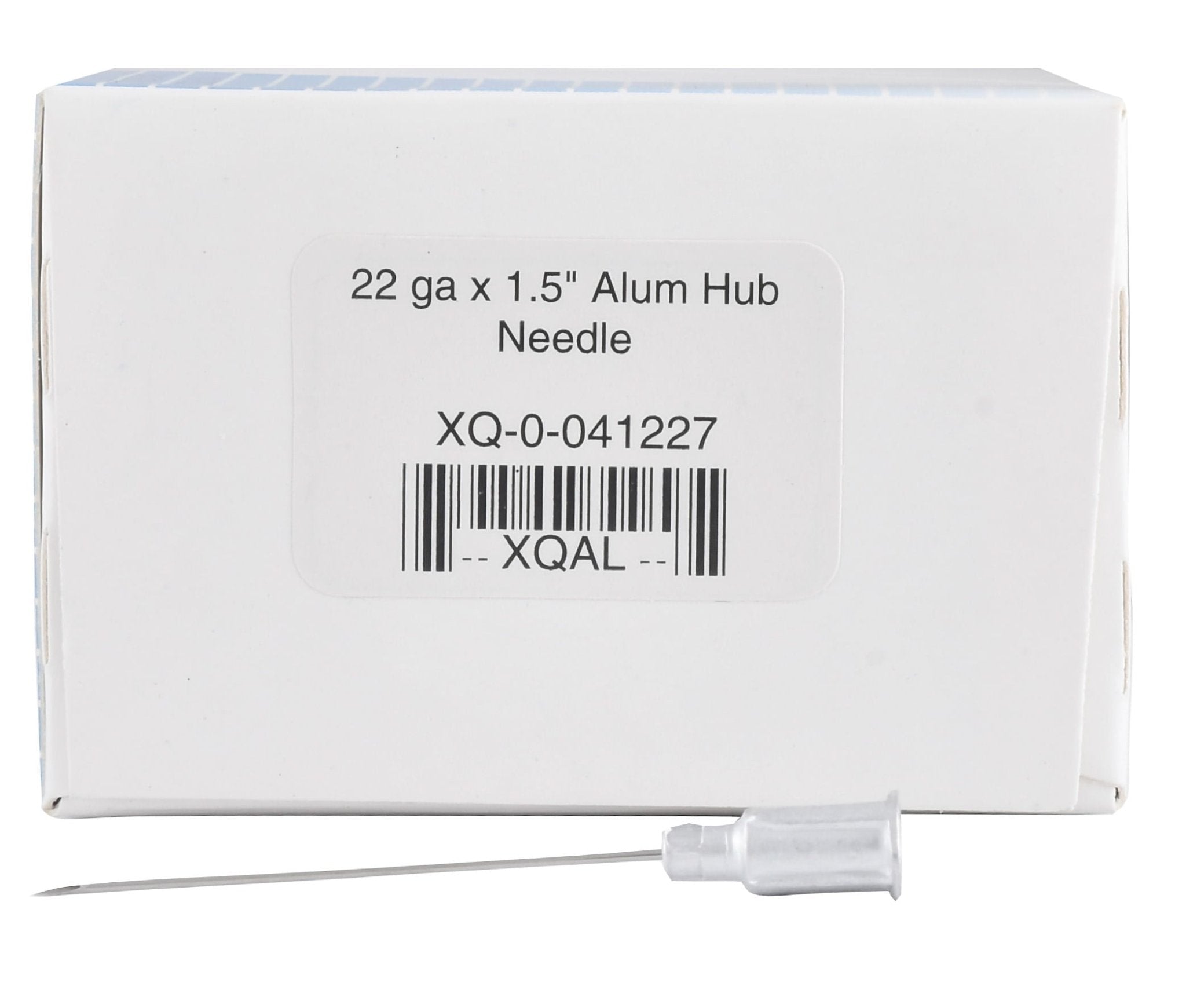 Jeffers Aluminum Hub Needles, Box of 100
