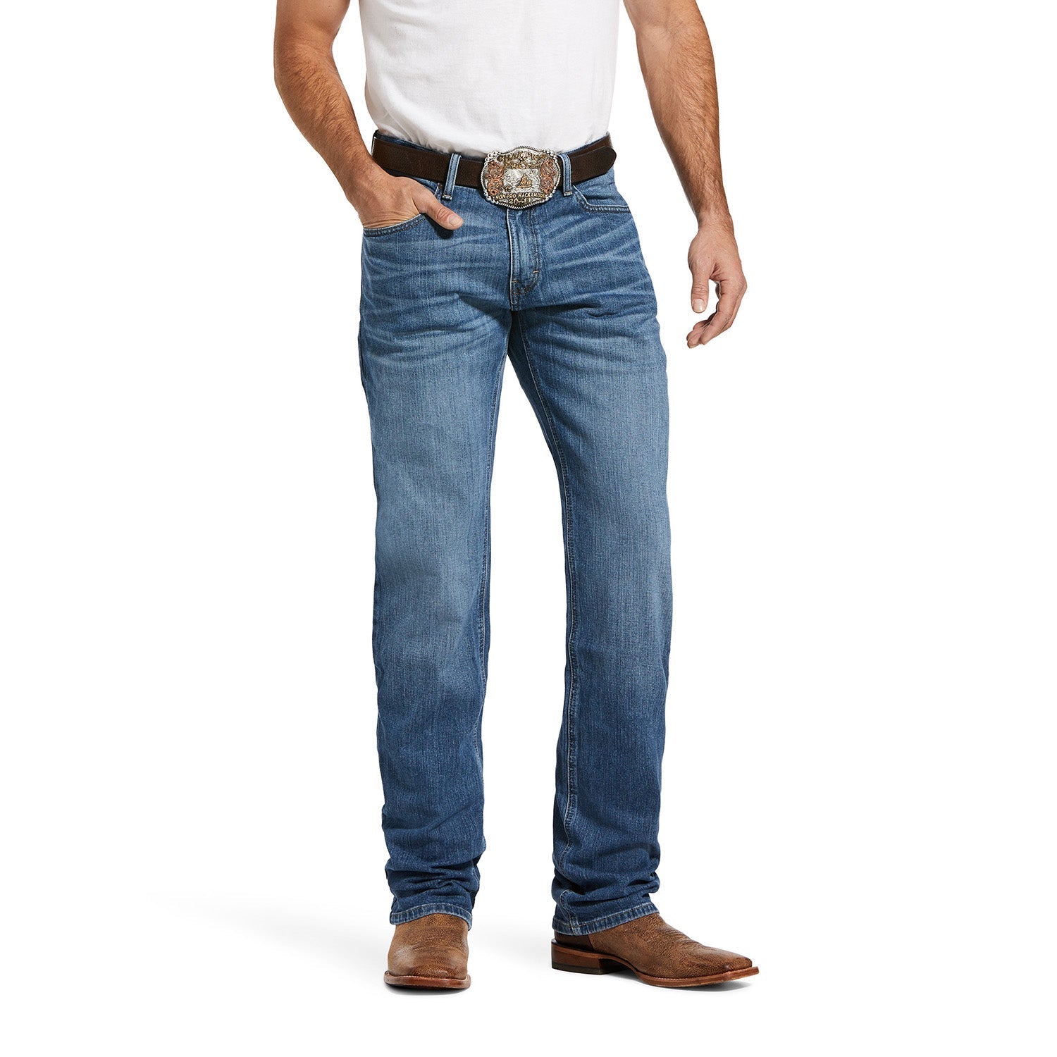 Ariat Men's M2 Relaxed Stretch Legacy Boot Cut Jean