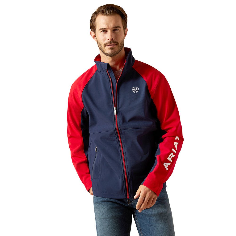 Ariat Mens Team EQ Softshell Jacket - Lightweight Fleece Riding Jacket
