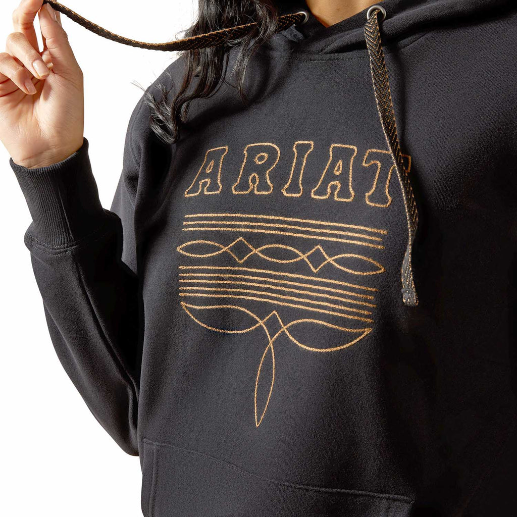 Ariat Womens Booted Logo Hoodie