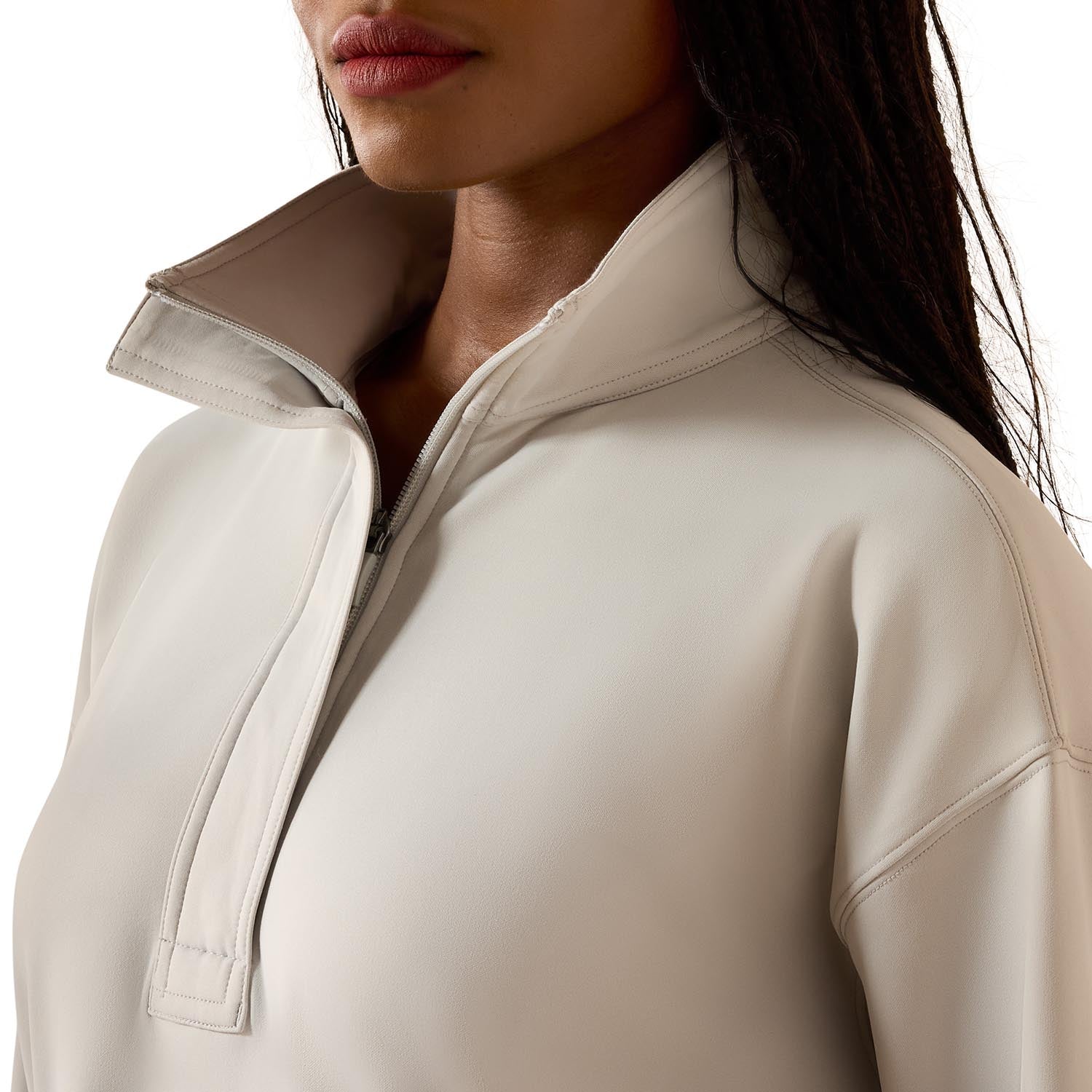 Ariat Women's Breeze Logo 1/2 Zip Fleece Sweatshirt