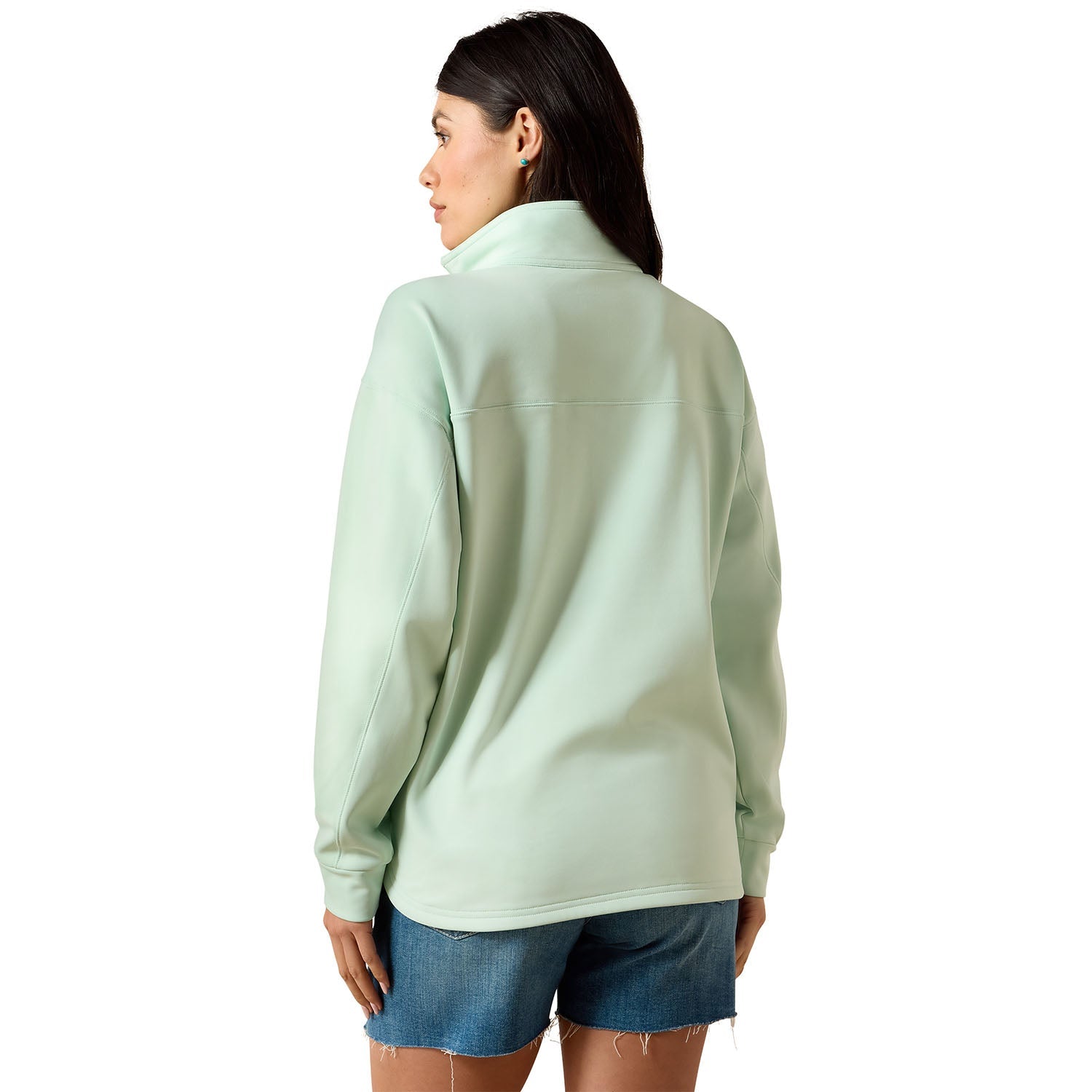 Ariat Women's Breeze Logo 1/2 Zip Fleece Sweatshirt
