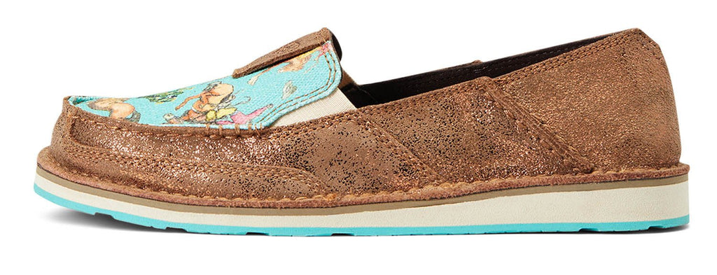 Ariat Women's Cruiser Slip-On Shoes – Comfortable, Lightweight Moc Toe Casual Shoes for Everyday Wear
