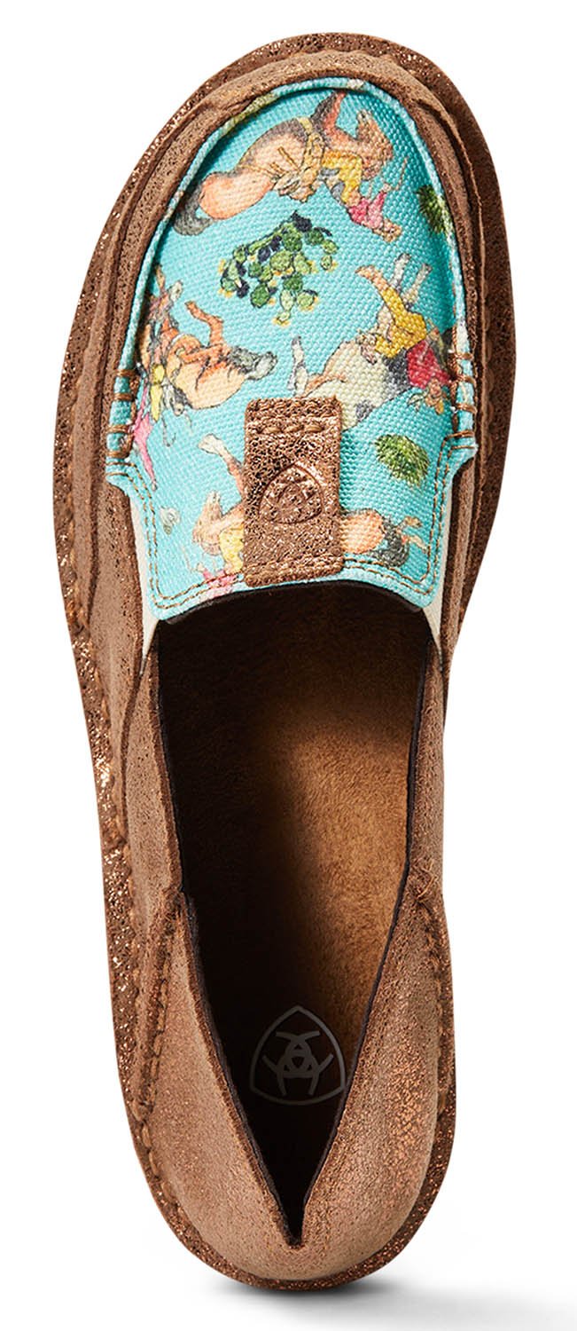 Ariat Women's Cruiser Slip-On Shoes – Comfortable, Lightweight Moc Toe Casual Shoes for Everyday Wear