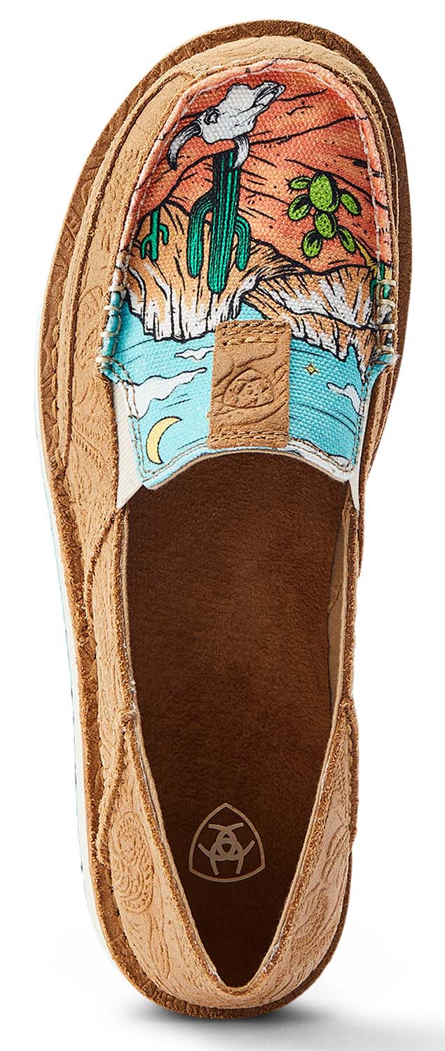 Ariat Women's Cruiser Slip-On Shoes – Comfortable, Lightweight Moc Toe Casual Shoes for Everyday Wear