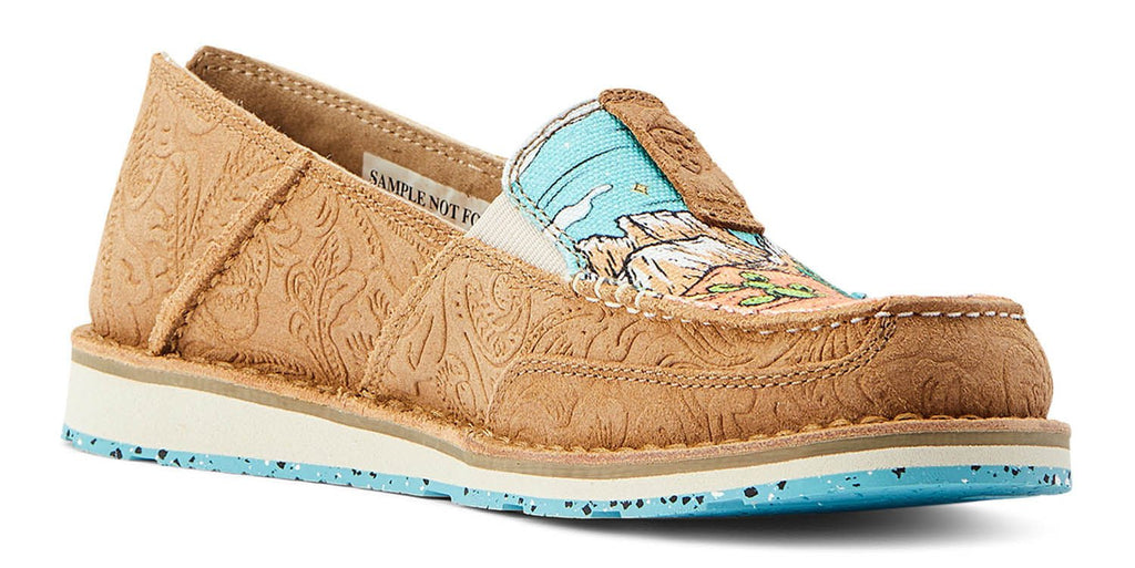 Ariat Women's Cruiser Slip-On Shoes – Comfortable, Lightweight Moc Toe Casual Shoes for Everyday Wear