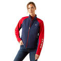 Ariat Womens Team EQ Softshell Riding Jacket – Fleece Lined, Wind & Water Resistant