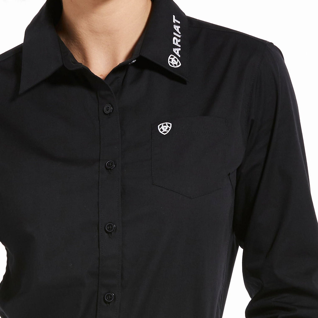 Ariat Women’s Team Kirby Wrinkle-Resistant Stretch Western Performance Shirt