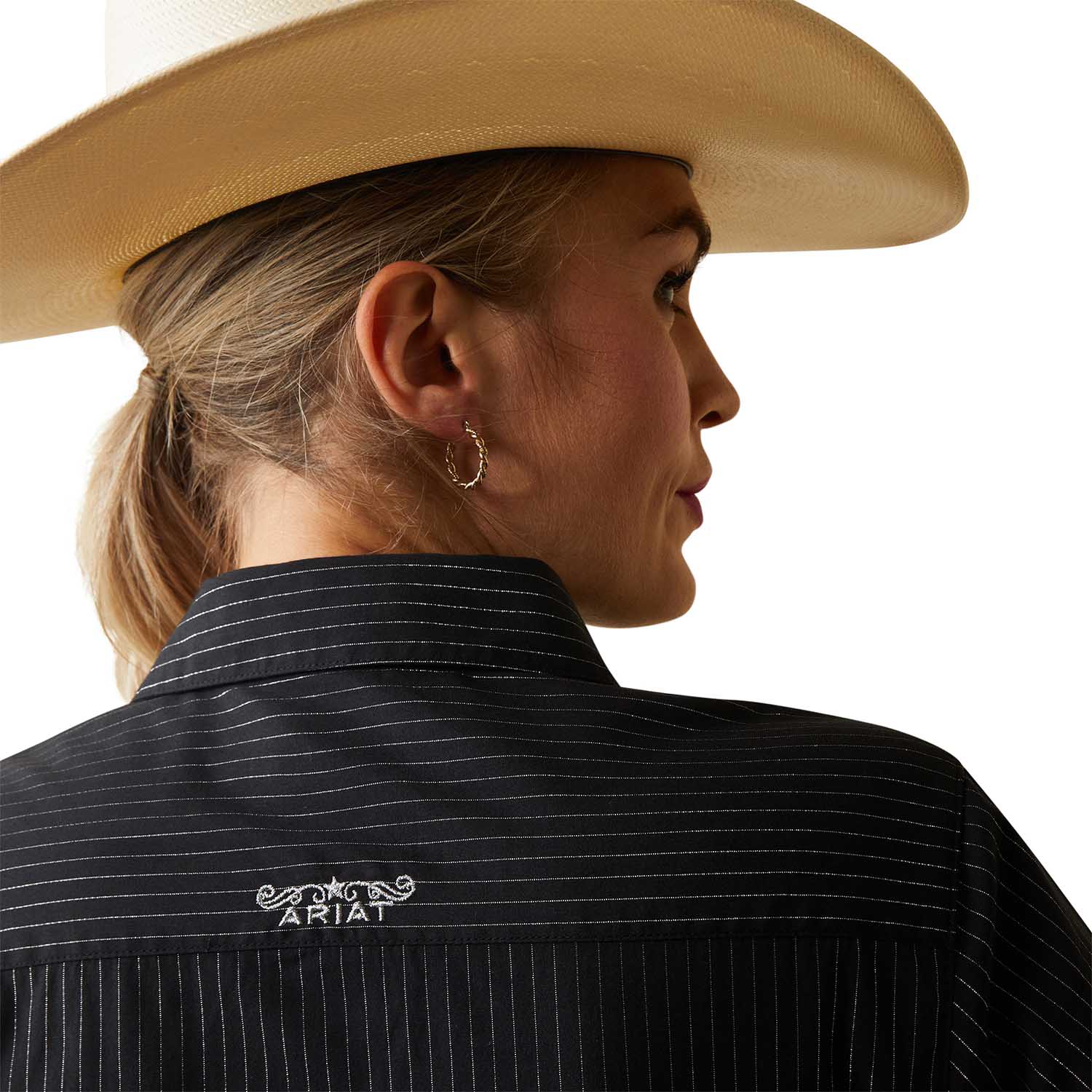Ariat Women’s Team Kirby Wrinkle-Resistant Stretch Western Performance Shirt
