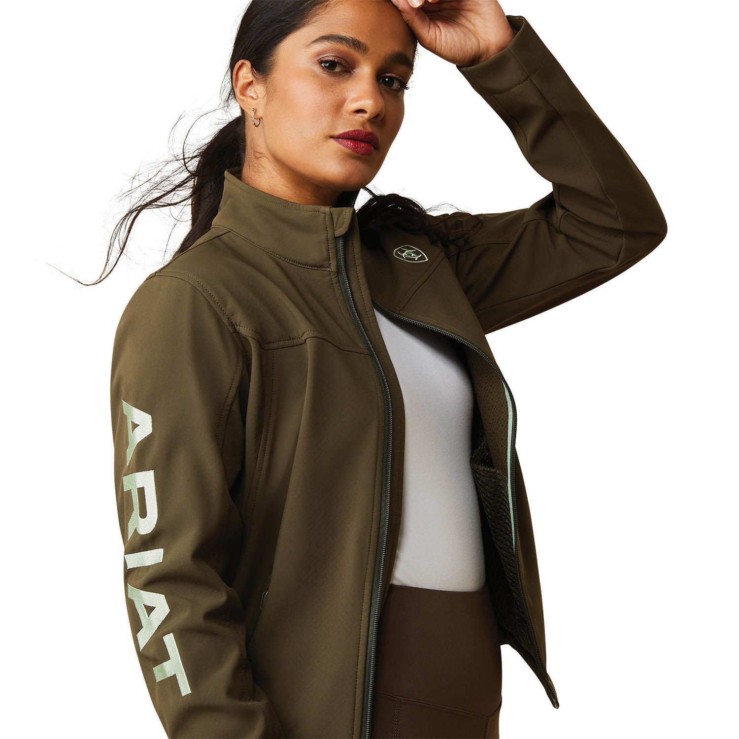 Ariat Women's Team Softshell Jacket, Relic