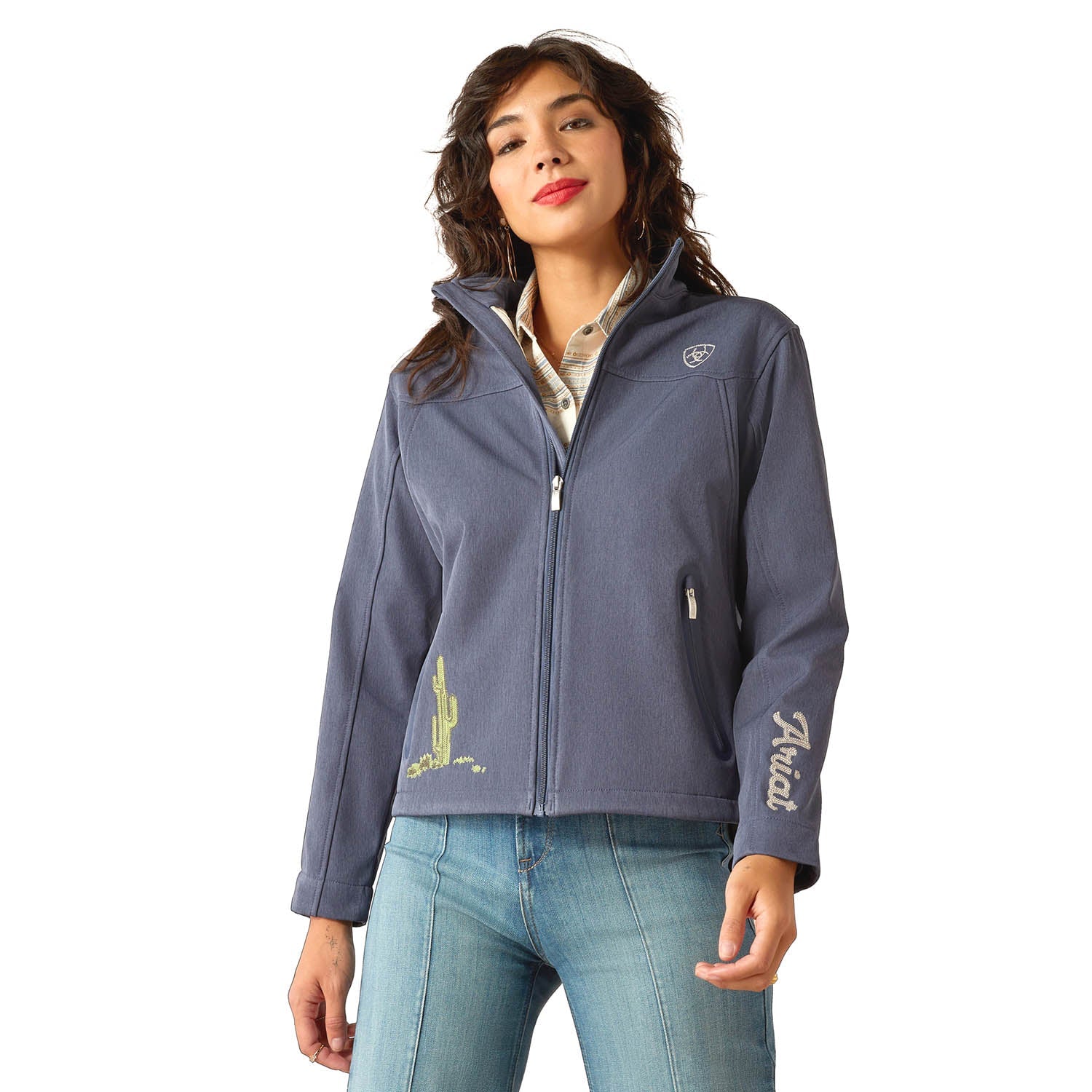 Ariat Women's Western Heritage Round Up Team Softshell Jacket