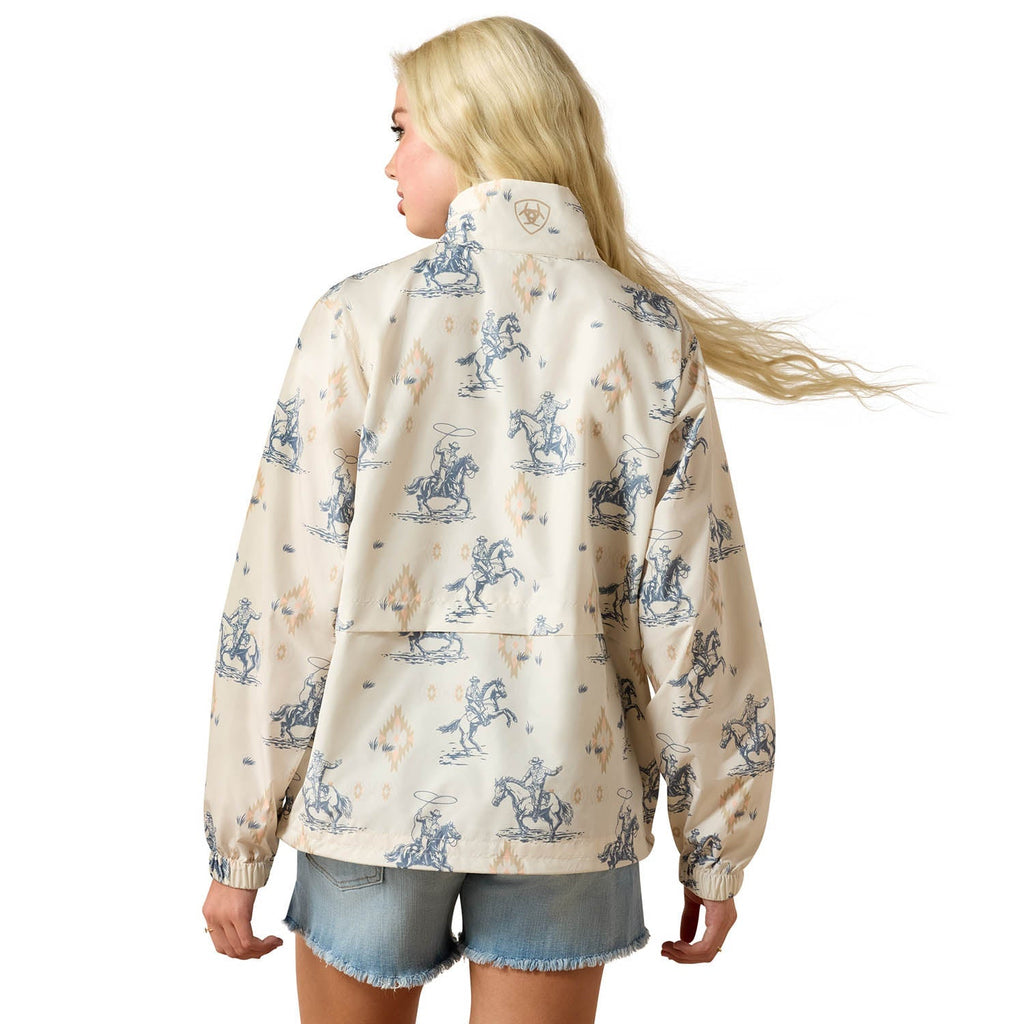 Ariat Women's Whisper Pullover Jacket – Lightweight Water-Repellent Windbreaker