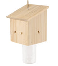 Durable Outdoor Carpenter Bee Trap - Pine Wood, Eco-Friendly, Hanging or Mounting, Multiple Styles