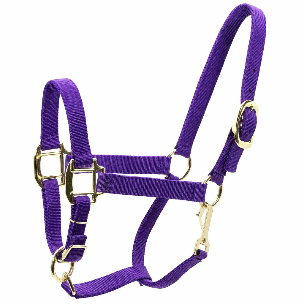 Jeffers Adjustable Halter with Throat Snap