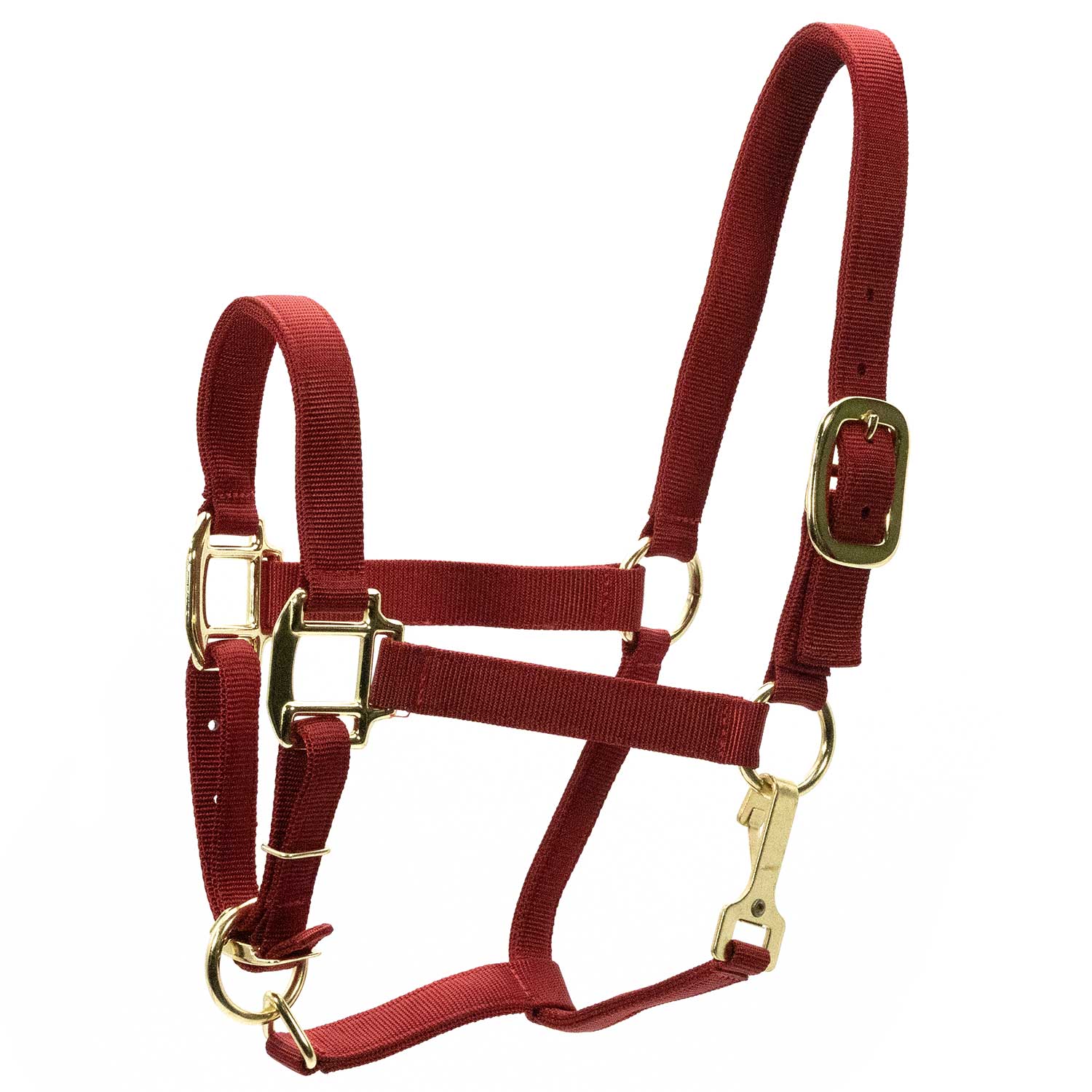 Jeffers Adjustable Halter with Throat Snap