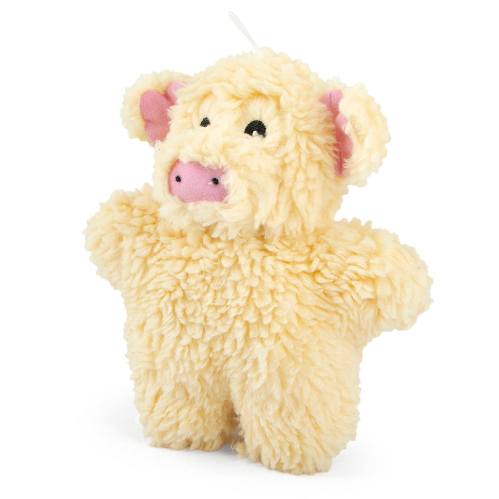 Jeffers Animal Fuzzies Plush Squeaker Dog Toys