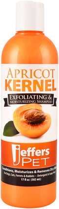 Jeffers Apricot Kernel Exfoliating & Moisturizing Pet Shampoo