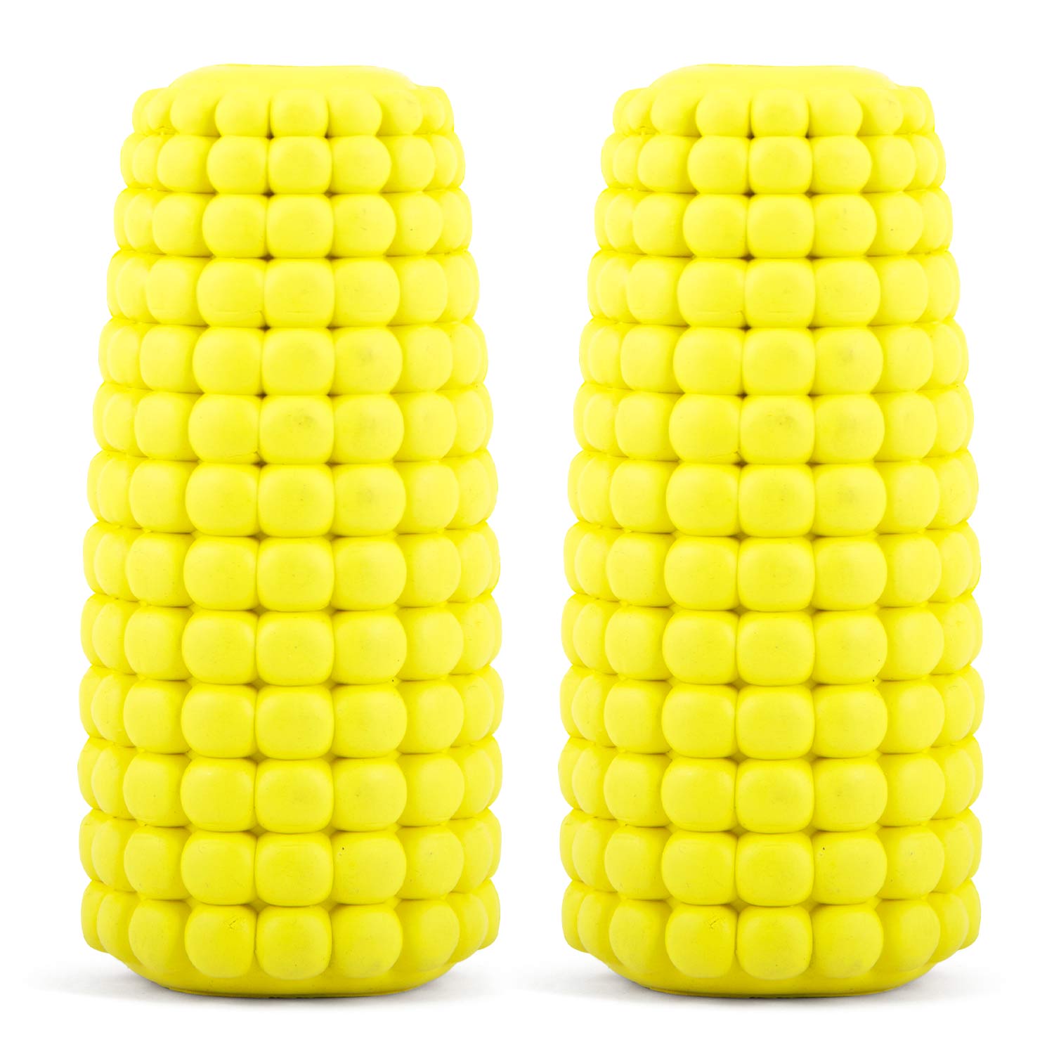Jeffers Corn Cob Natural Rubber Stuffable Treat Dispenser Dog Dental Chew Toy