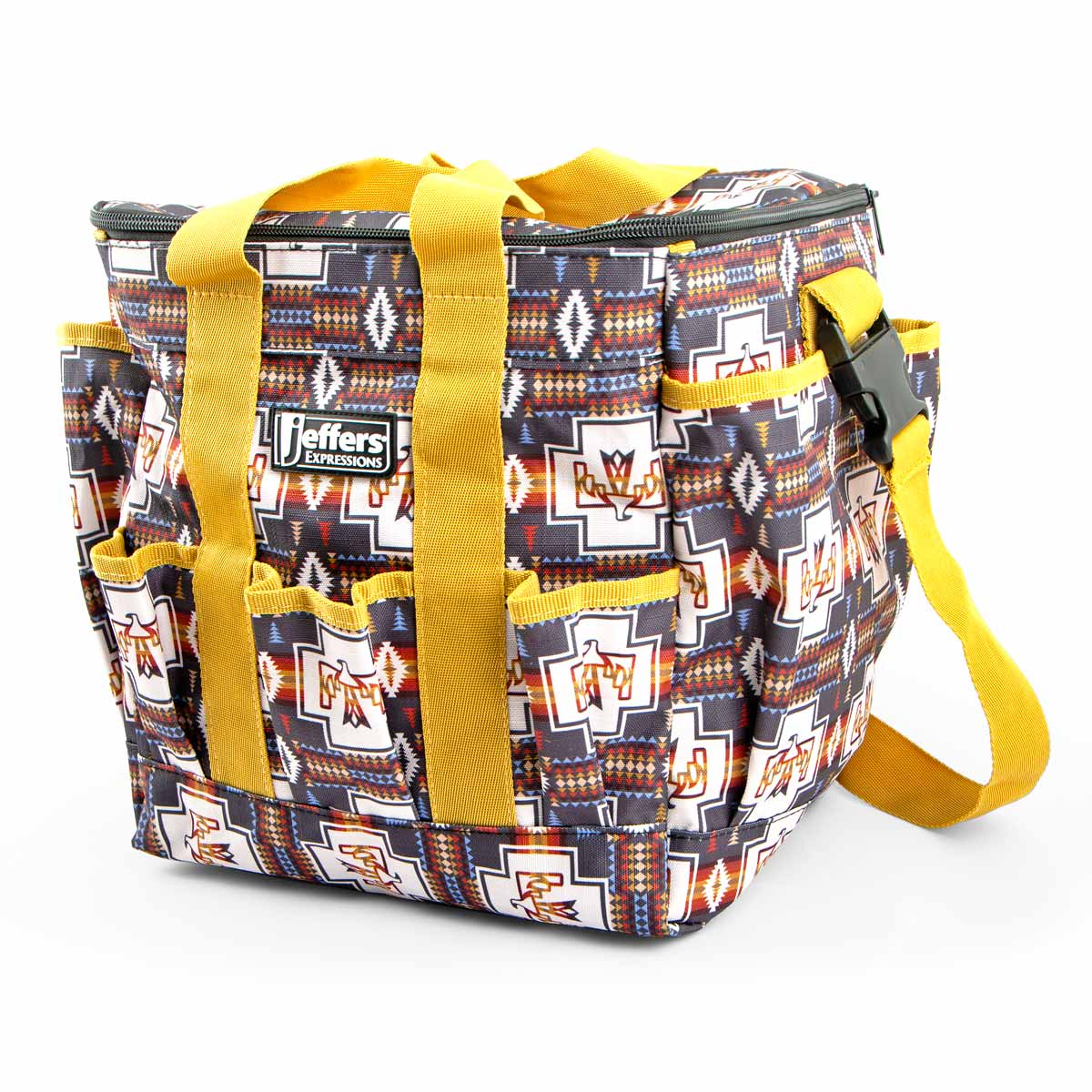 Jeffers Expression Deluxe Horse Grooming Bag with Adjustable Strap