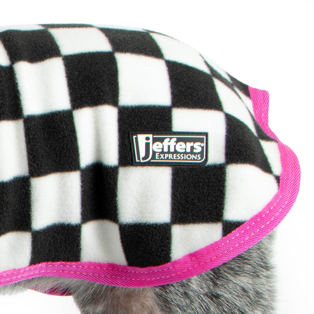 Jeffers Expression Moisture-Wicking Fleece Dog Coat