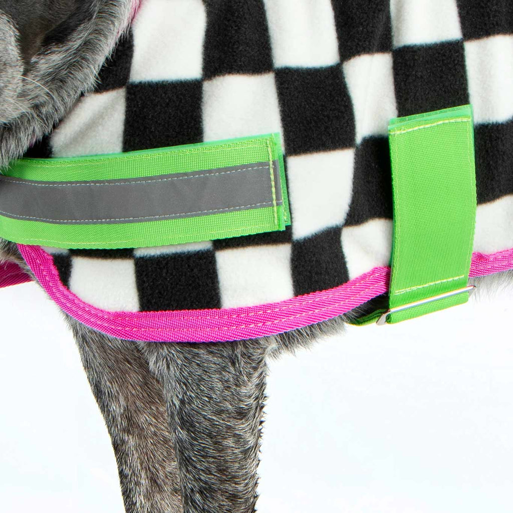Jeffers Expression Moisture-Wicking Fleece Dog Coat