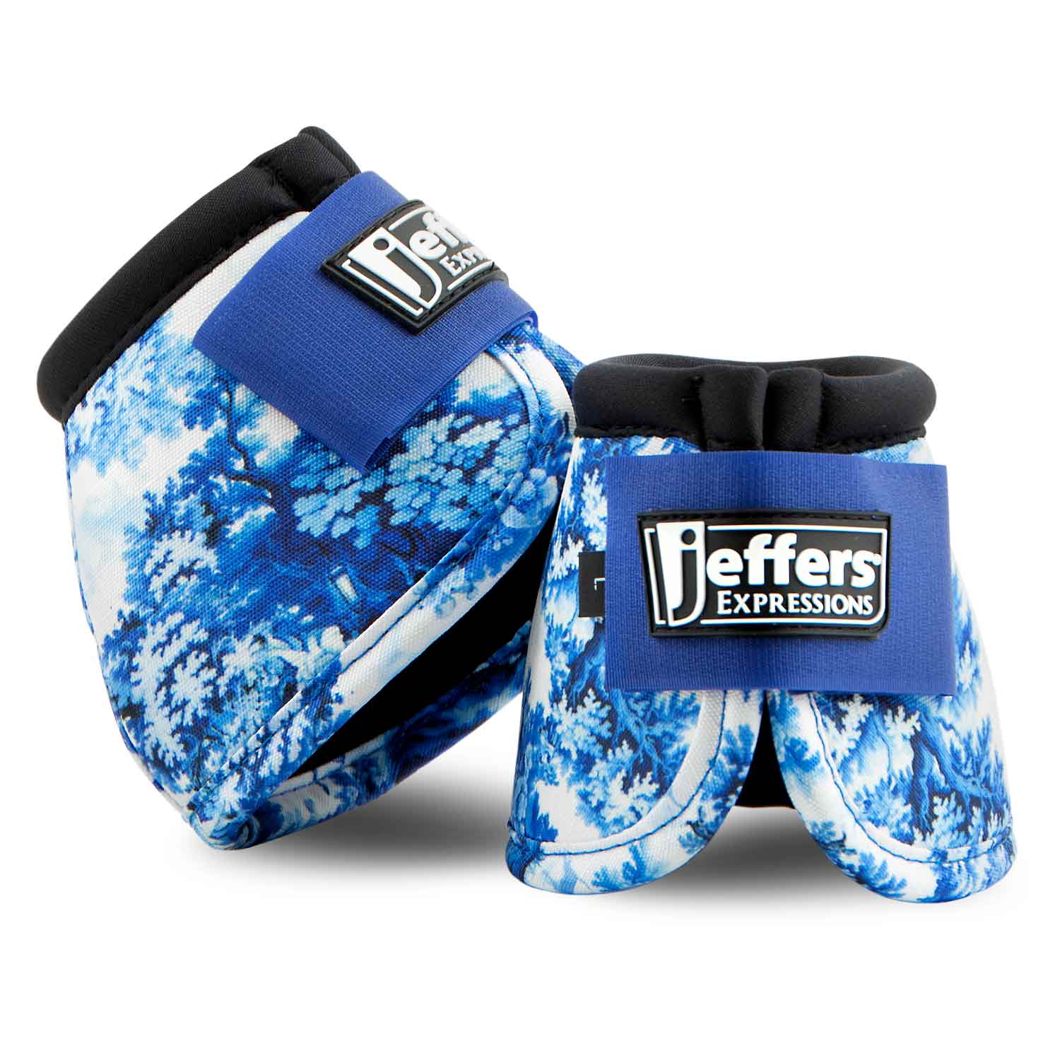 Jeffers Expression No-Turn Bell Boots for Horses, Pair