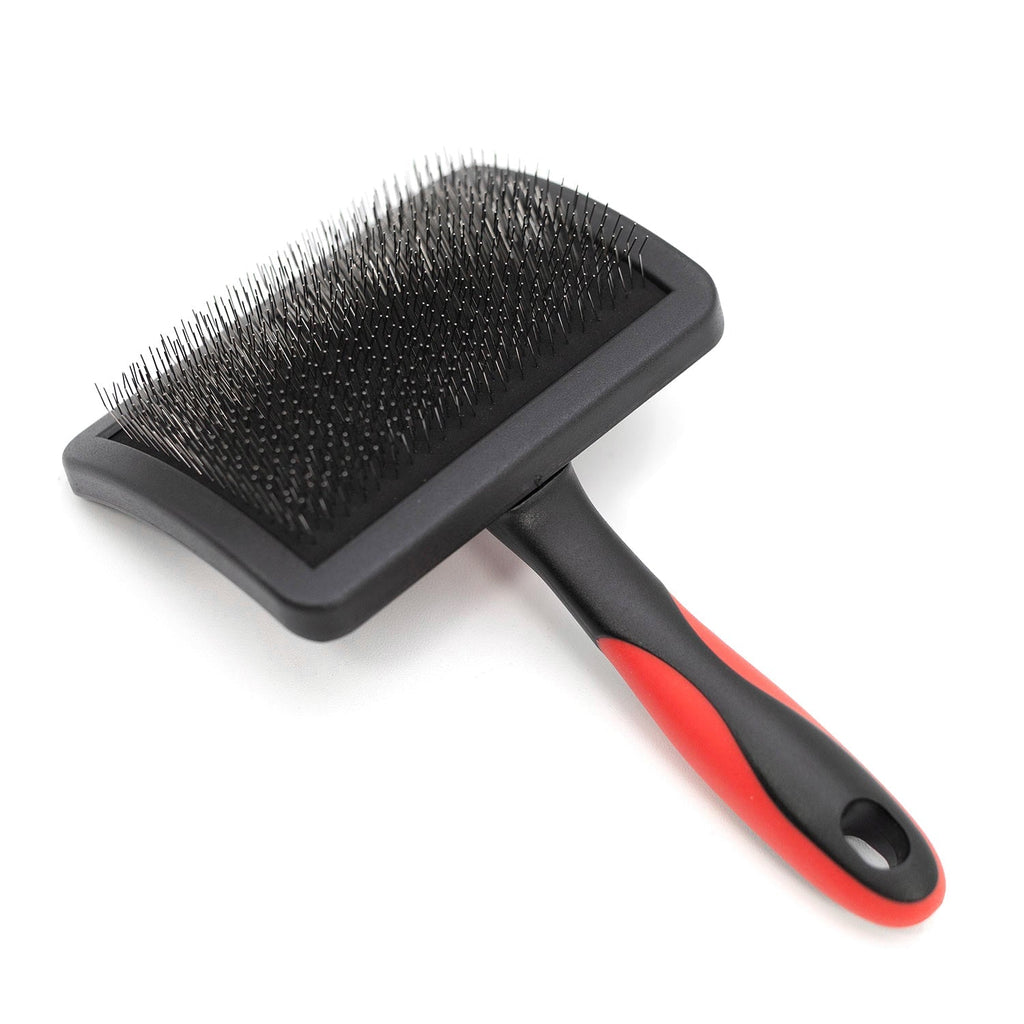 Jeffers Firm Pin Universal Slicker Pet Grooming Brush