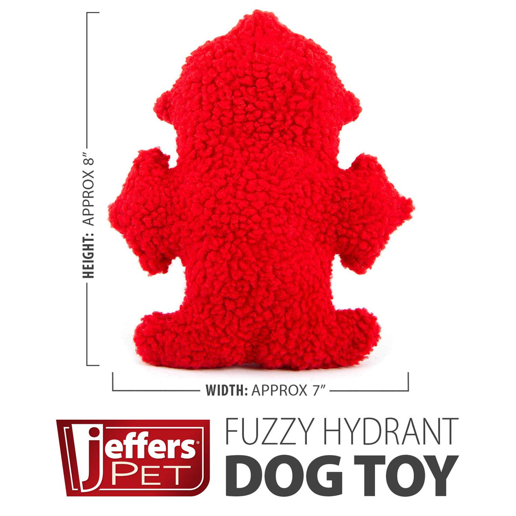 Jeffers Fuzzy Hydrant Squeaker Dog Toy, Each