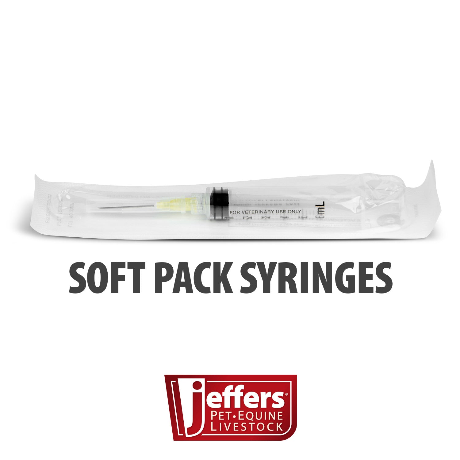 Jeffers Luer Lock Syringe/Needle Combo, Box of 100