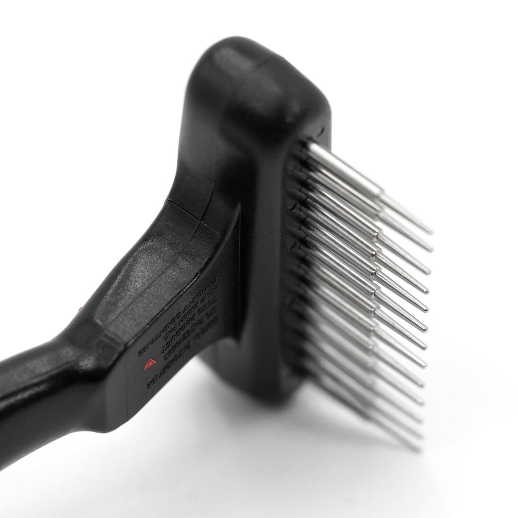 Jeffers Magic Spring Undercoat Rake for Pet Grooming