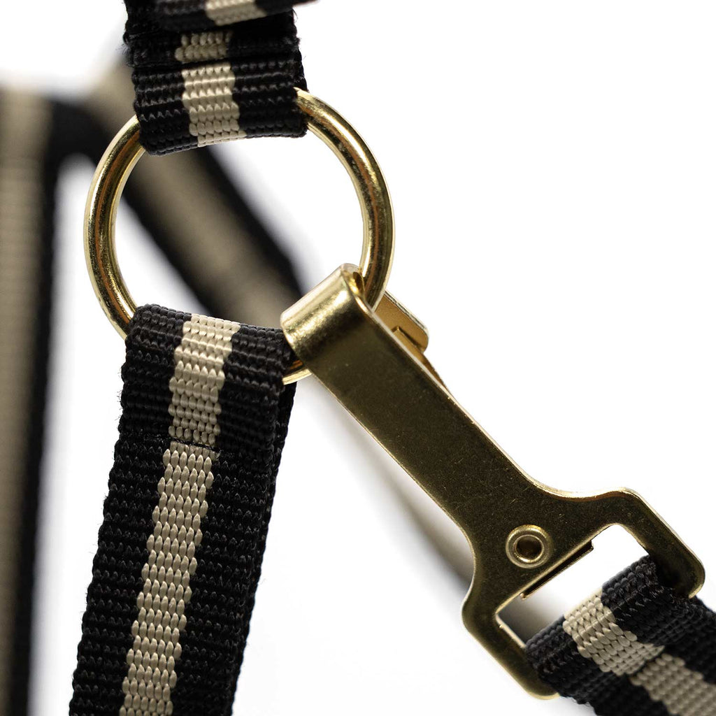 Jeffers Padded Nylon Horse Halter with Throat Snap