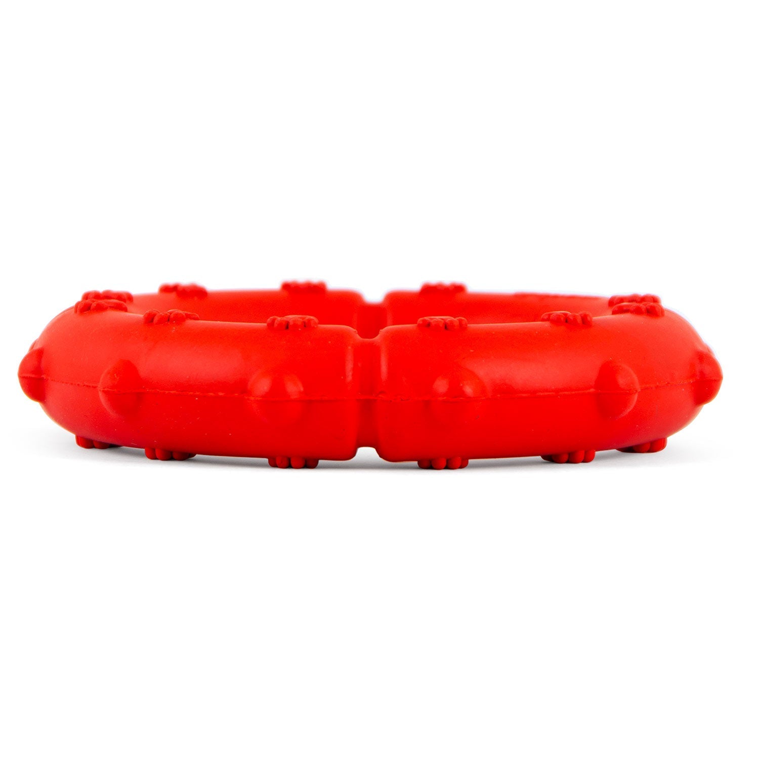 Jeffers Paw Ring Tugger Natural Rubber Dog Dental Chew & Fetch Toy