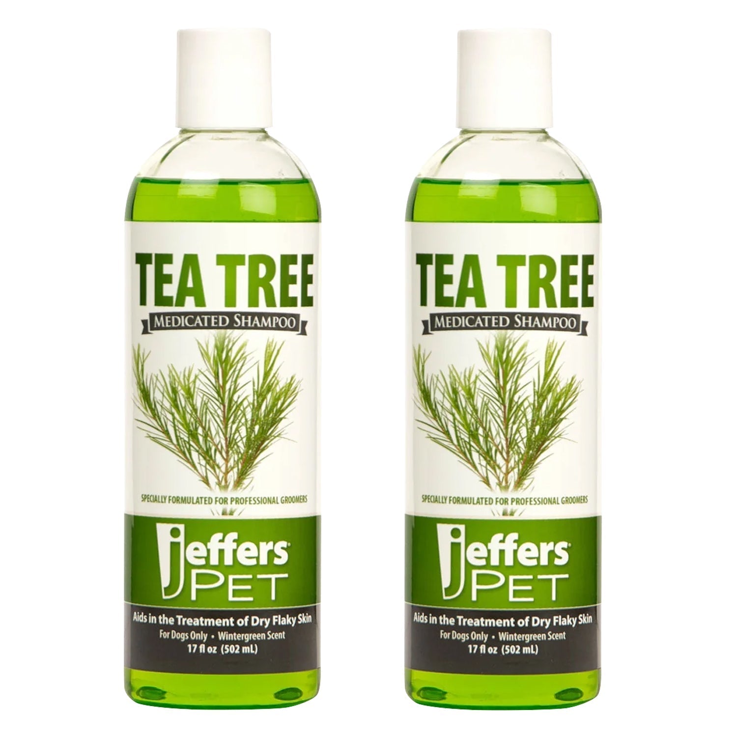 Jeffers Pet Tea Tree (Melaleuca) Medicated Dog Shampoo for Dry Skin