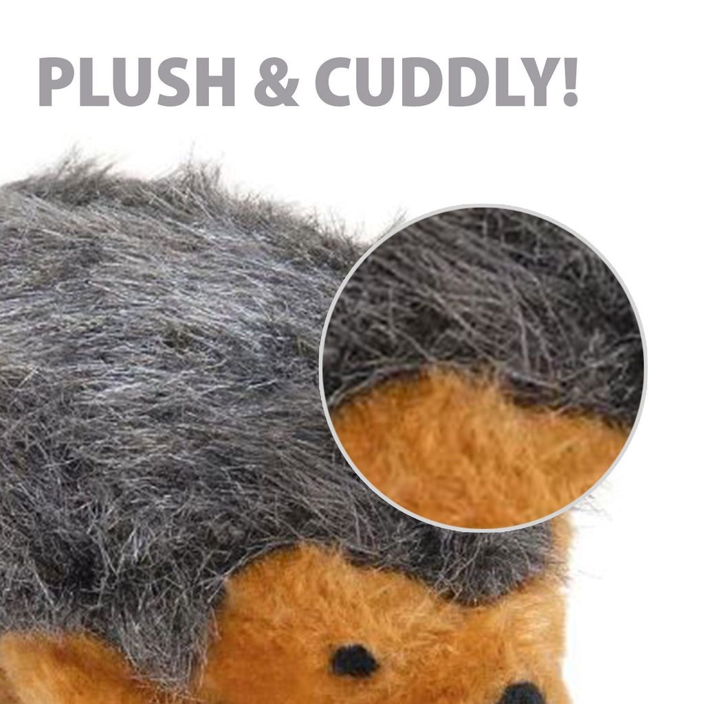 Jeffers Plush Hedgehog Squeaker Dog Toy
