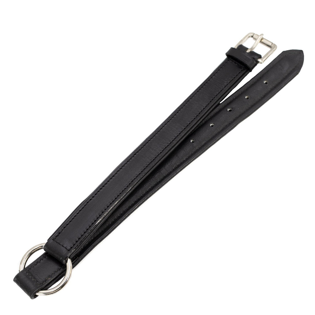 Jeffers Premium Padded Black Leather Dog Collars