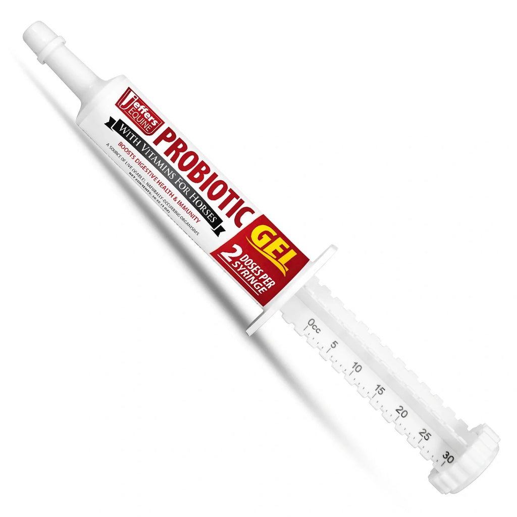 Jeffers Probiotic Gel for Horses, 2 Dose Syringe