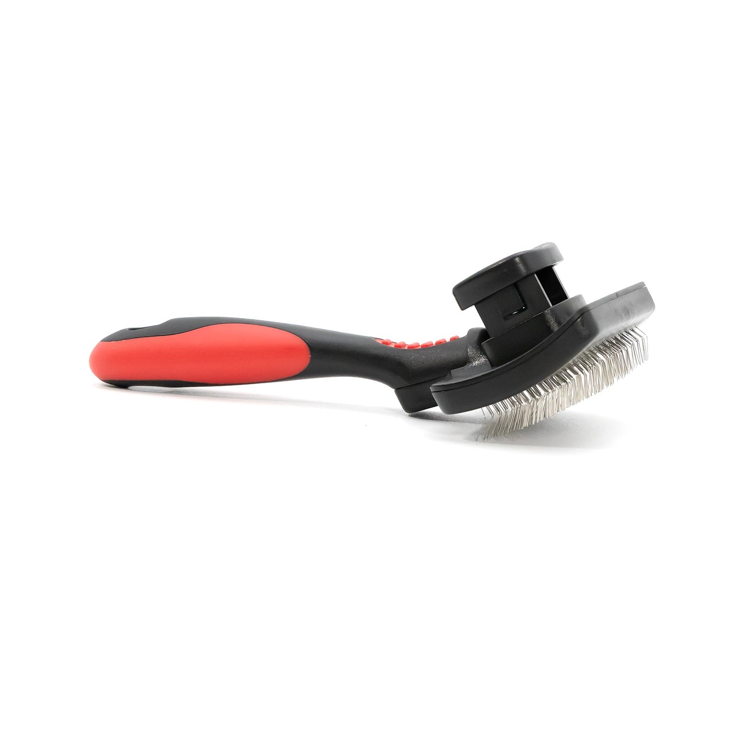 Jeffers Self-Cleaning Slicker Pet Grooming Brush