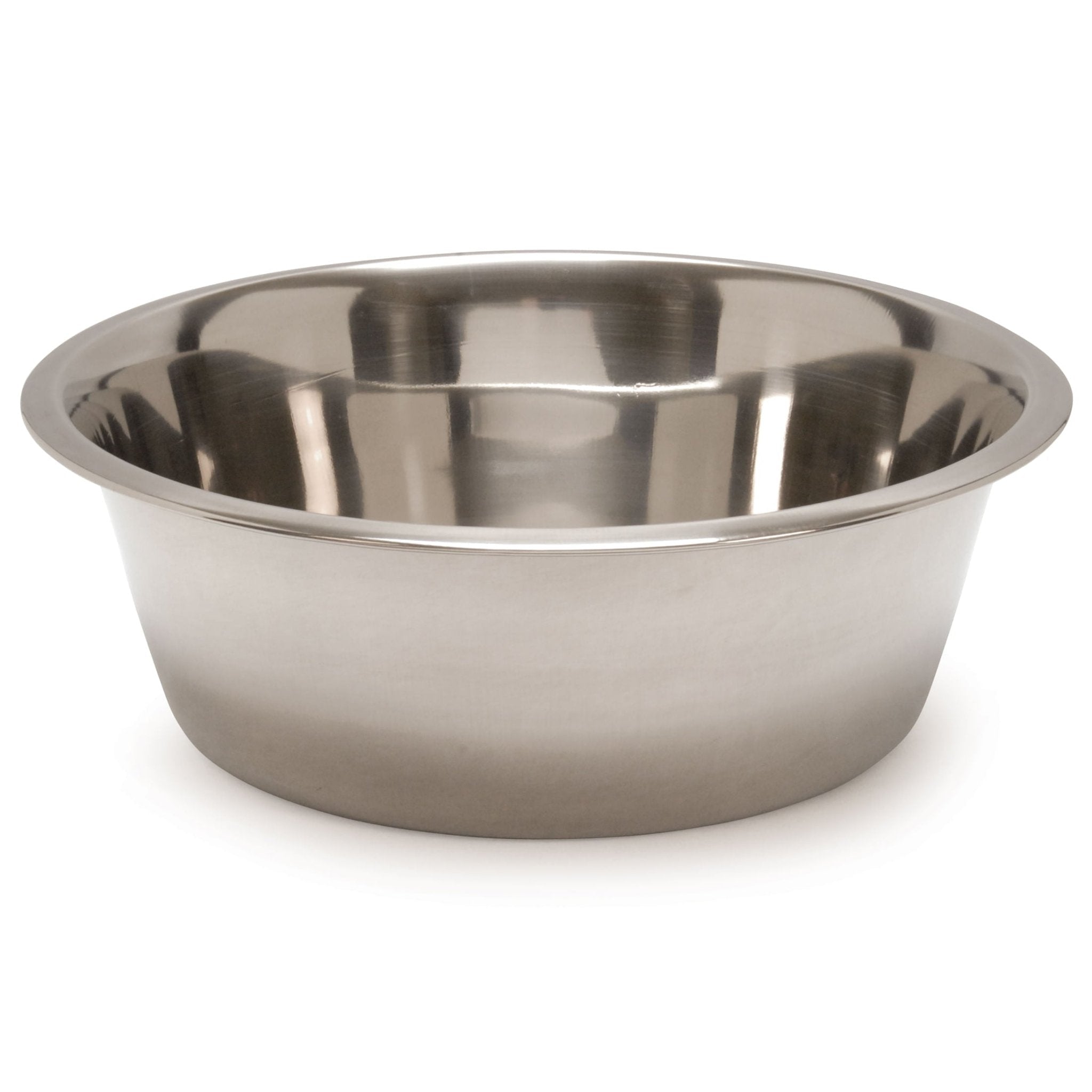 Jeffers Standard-Weight Stainless Steel Food & Water Pet Bowls