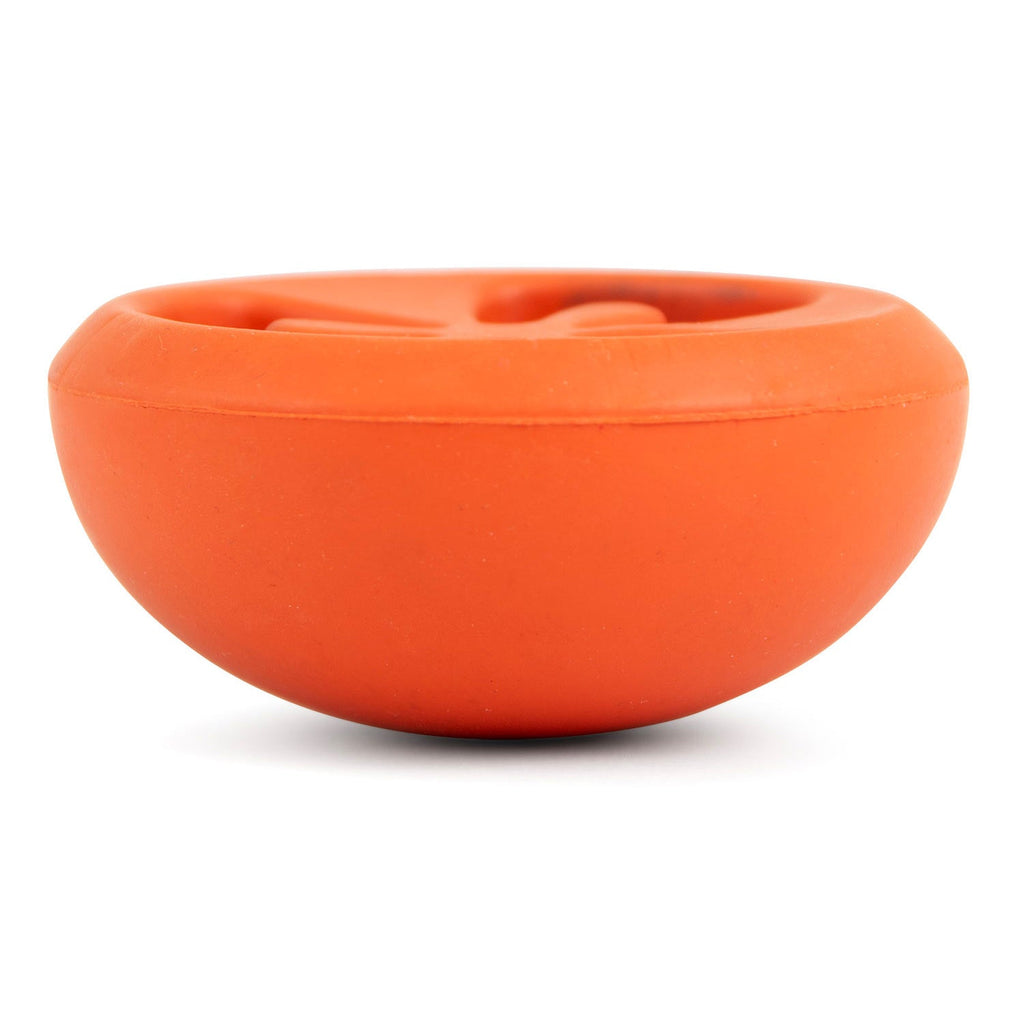 Jeffers Tomato Shaped Natural Rubber Treat Dispensing Dental Dog Chew Toy for Medium-Chewers