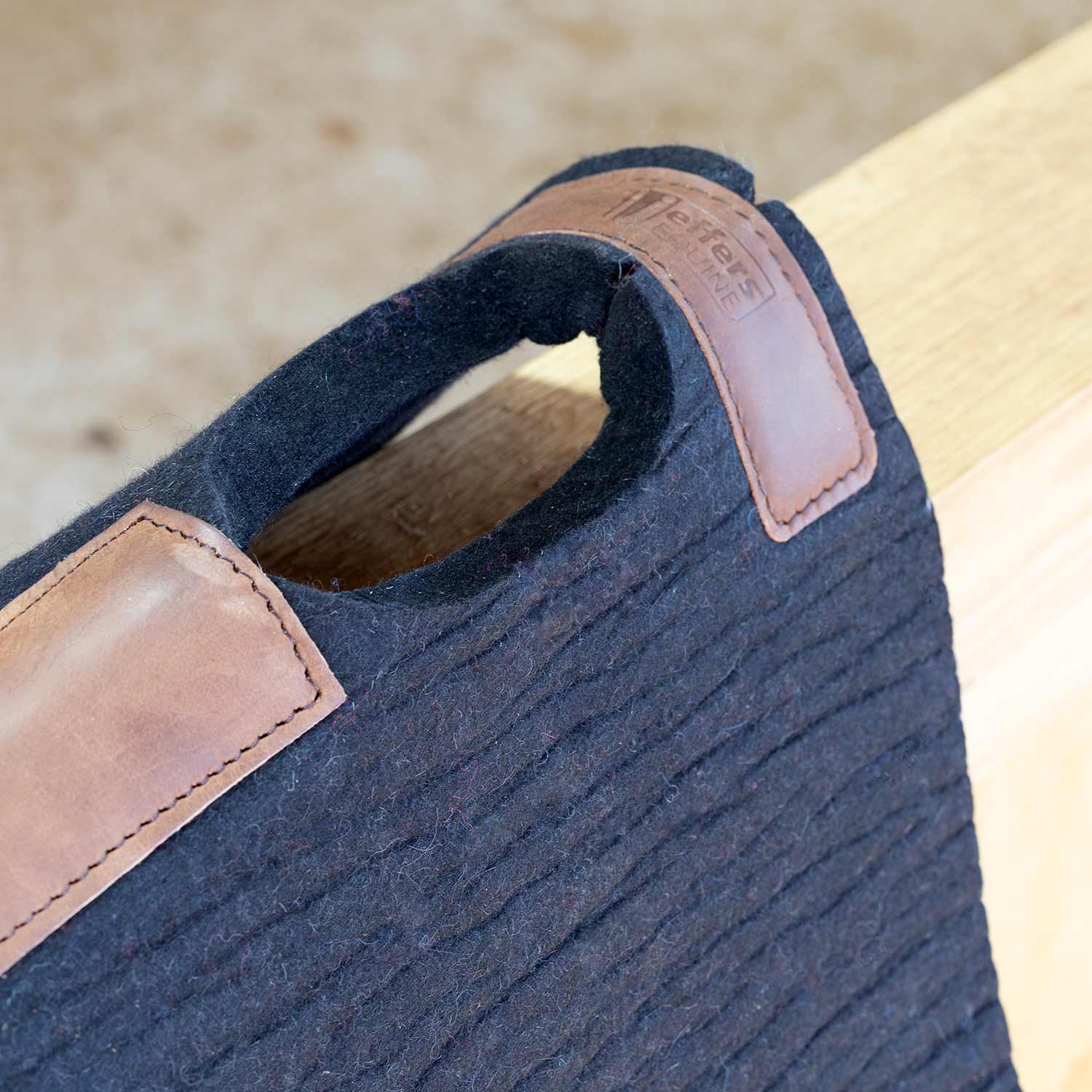 Jeffers WoolLuxe 100% Wool Equine Saddle Pad – Cushioned, Breathable, and Shock-Absorbing
