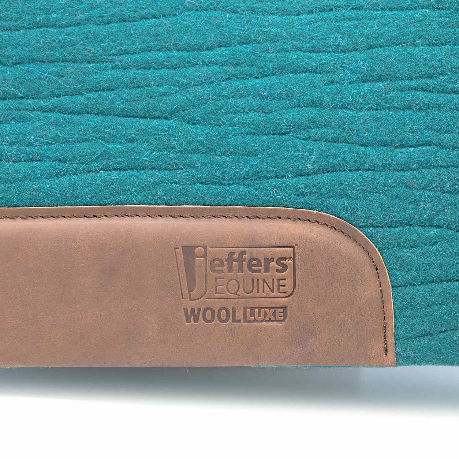 Jeffers WoolLuxe 100% Wool Equine Saddle Pad – Cushioned, Breathable, and Shock-Absorbing