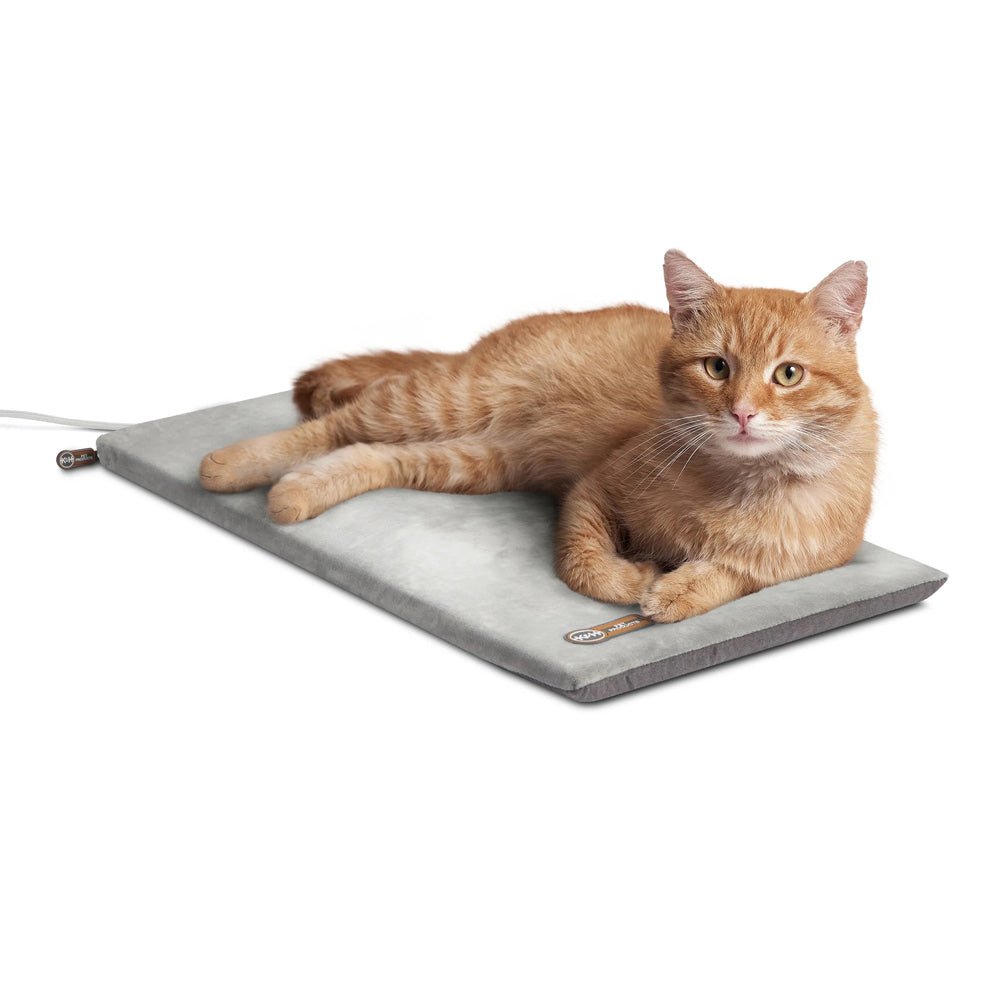K&H Thermo-Kitty Heated Cat Bed – Energy-Efficient, MET Certified Indoor Cat Warming Mat