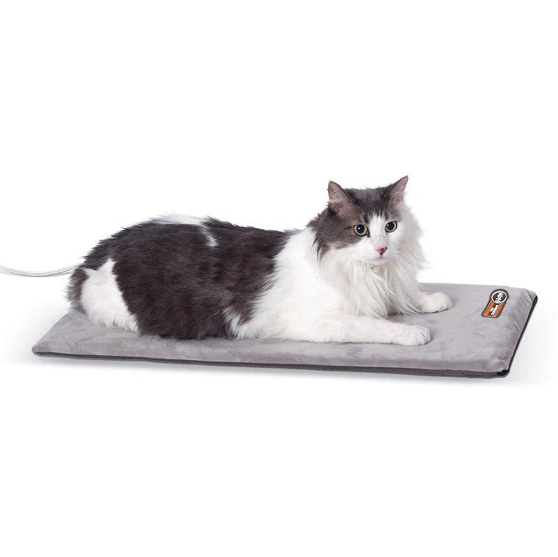 K&H Thermo-Kitty Heated Cat Bed – Energy-Efficient, MET Certified Indoor Cat Warming Mat