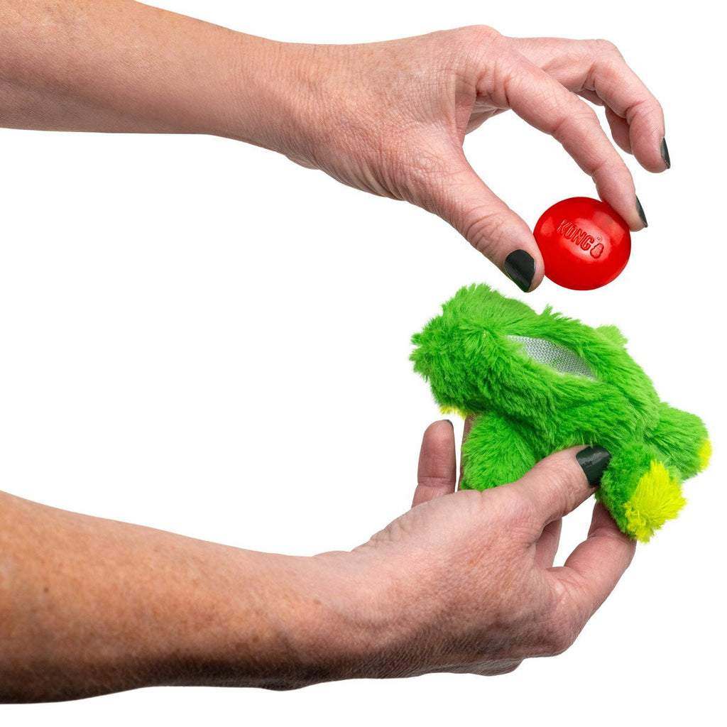 KONG Dr. Noyz X-Small Plush Dog Toys – Stuffing-Free, Soft Cuddle Toy with Removable and Extra Squeaker for Small Dogs