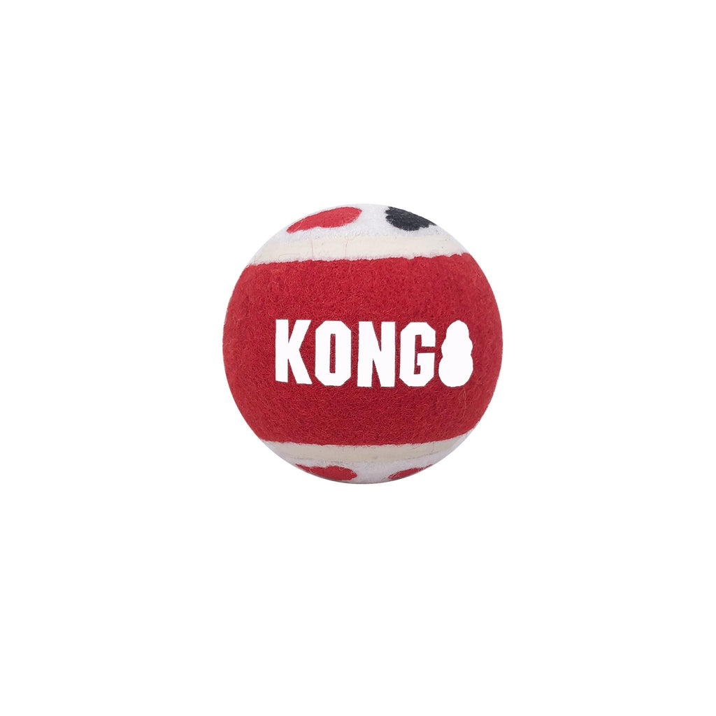 KONG Signature Fetch Dog Toy Balls, Multi-Pack
