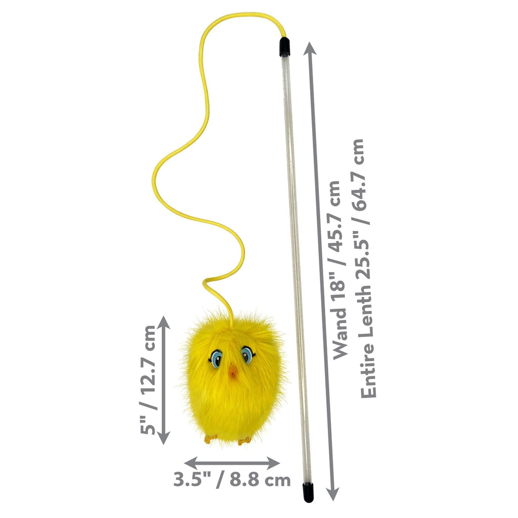 KONG Teaser Chirps Chicken Cat Toy